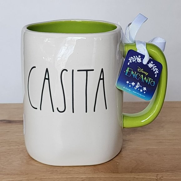 Encanto Mi Casita Design - Collectable White And Green Ceramic Coffee Mug 16oz - Picture 7 of 15